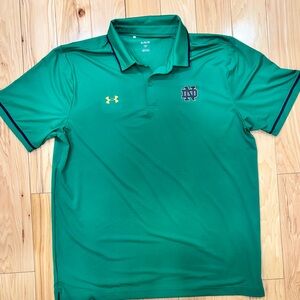 Under Armour Emerald Green Polo Shirt